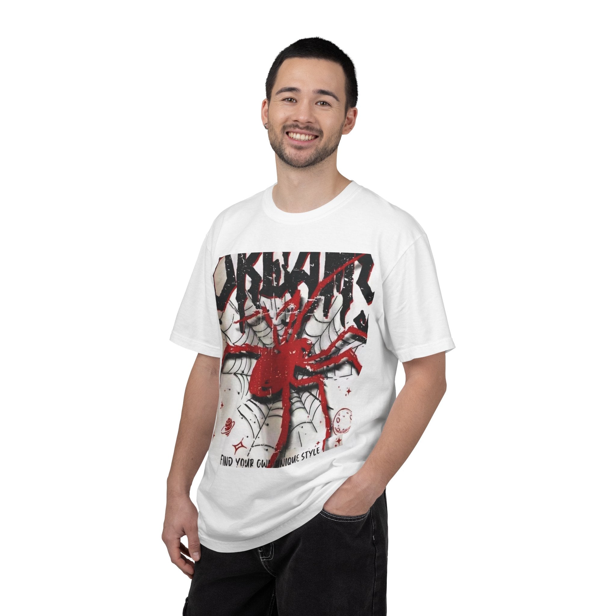 Graphic Spider Tee — “Find Your Own Home Style” Streetwear T-Shirt