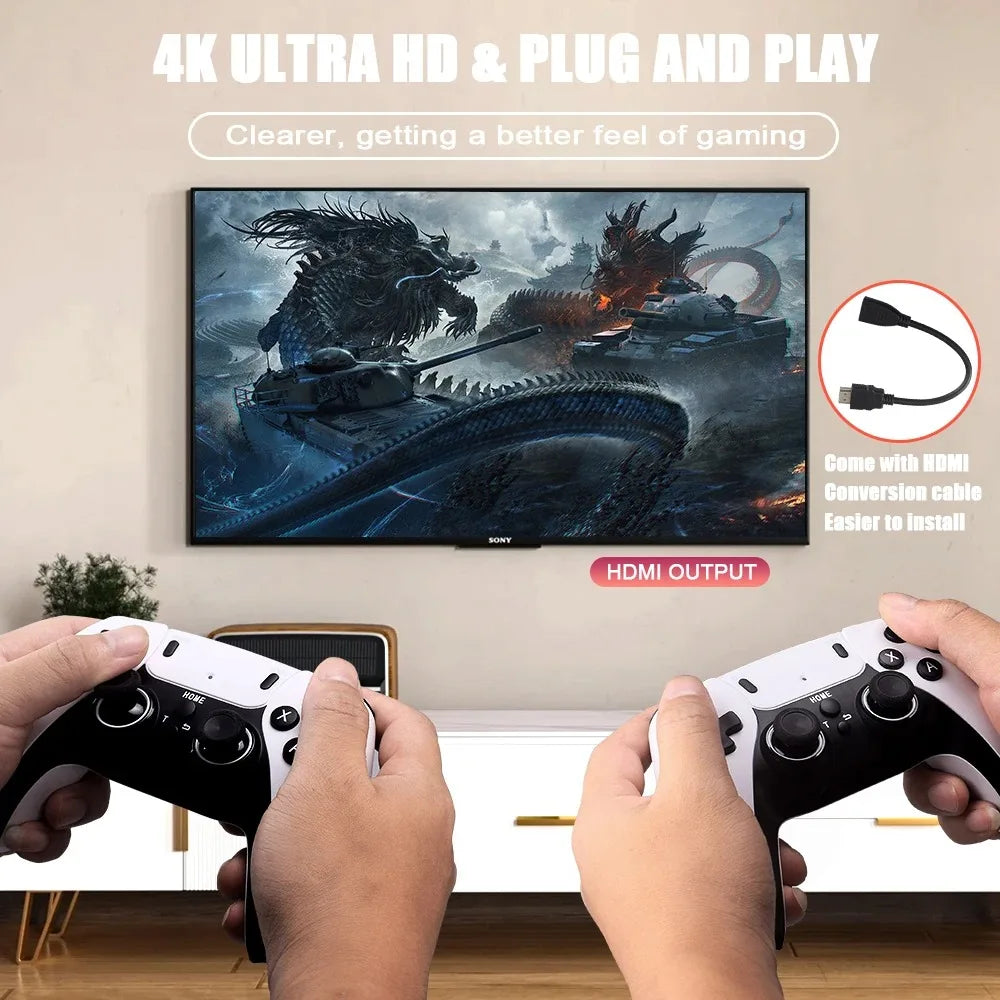 PRO Retro Video Game Console (4K 58000 Games)